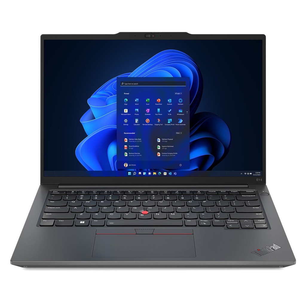 Lenovo ThinkPad E14 Gen 6 / AMD Ryzen 5 7535U 6C/12T / RAM 16 Go DDR5-4800 / SSD 512 Go M.2 NVMe / Écran 14" IPS WUXGA 1920x1200 / Windows 11 Pro / Garantie 3 Ans Premier Support Lenovo