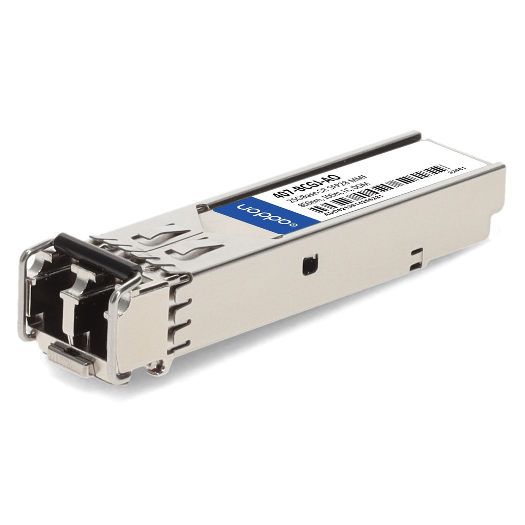[407-BCGJ] Dell 407-BCGJ Compatible TAA 25GBase-SR SFP28 Transceiver (MMF, 850nm, 100m, LC, DOM)