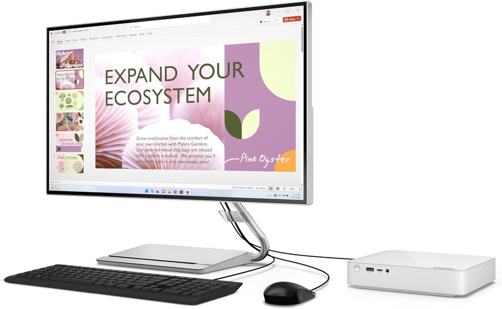 [90W2007FGF] Lenovo IdeaCentre Mini 01RH8 / Intel Core i5-13420H 8C(4P+4E)/12T / RAM 16 Go DDR4-3200 / SSD 512 Go M.2 NVMe / FreeDOS / Sans clavier, souris / Garantie 2 Ans Constructeur