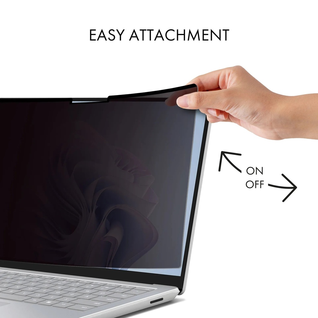 DICOTA Filtre de confidentialité 2 en 1 pour Laptop 13,3 (16:9)