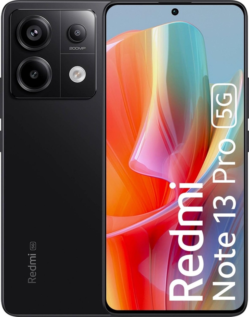 Xiaomi Redmi Note 13 Pro 16.9 cm (6.67") Dual SIM 5G USB Type-C 8 GB 256 GB 5100 mAh Black