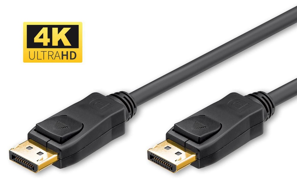 [DP-MMG-180] MicroConnect 4K DisplayPort Cable 1.8 m