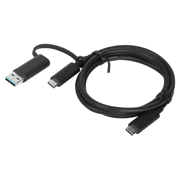Lenovo Cable Hybrid USB-C with USB-A / 10 GBps - 1 Meter