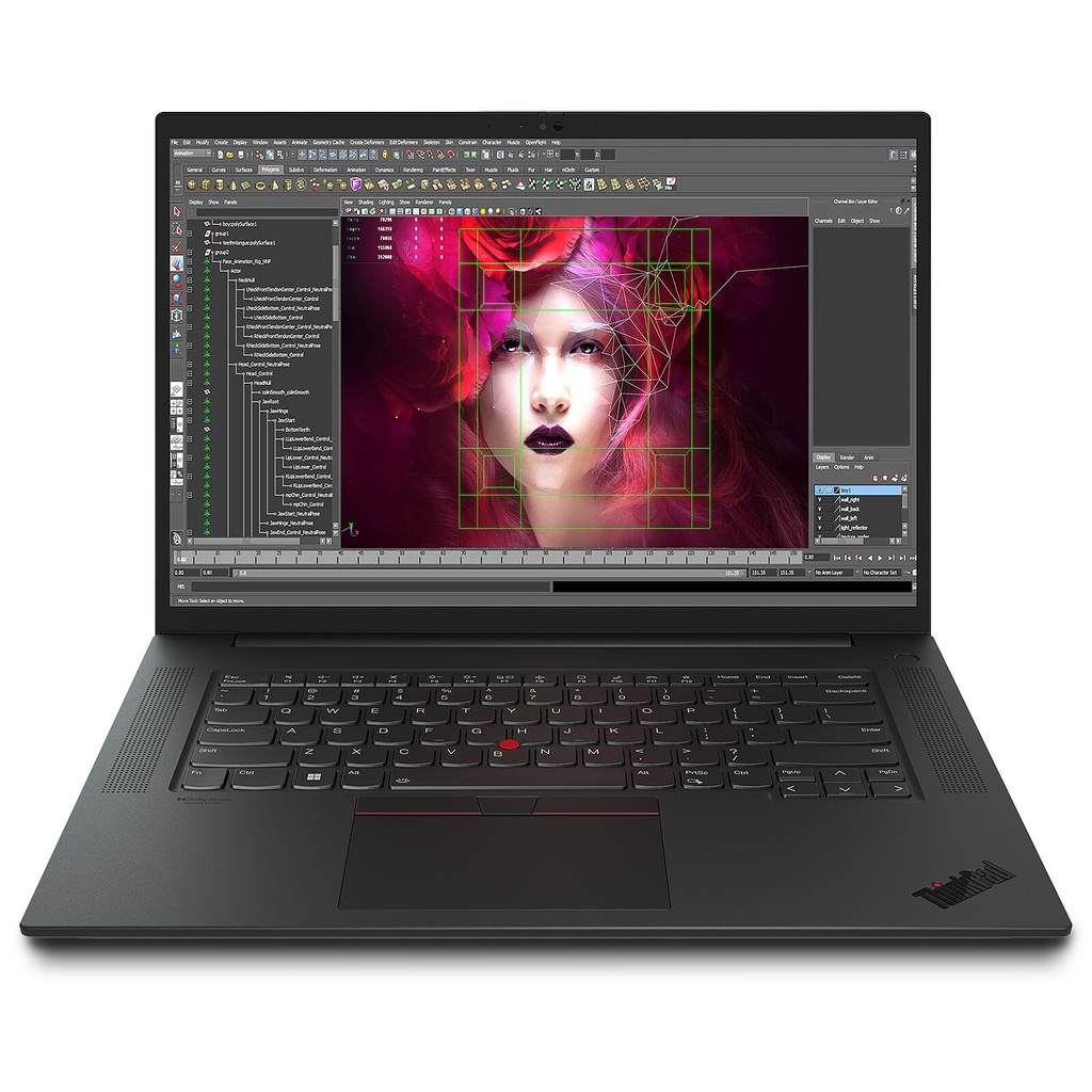 Lenovo ThinkPad P1 Gen 6 / Intel Core I7-13800H vPro 14C(6P+8E)/20T / RAM 32 Go DDR5-5600 / SSD 1 To M.2 NVMe / Nvidia GeForce RTX 4060 8 Go GDDR6 / Écran 16" IPS WQXGA 2560x1600 / Windows 11 Pro / Reconditionné Grade A - Garantie 1 An Fournisseur