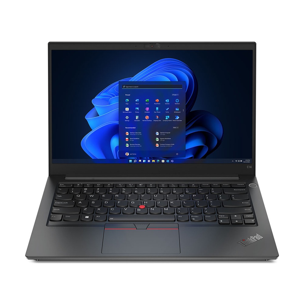 [21E4S21T00-B] Lenovo ThinkPad E14 Gen 4 / Intel Core I5-1235U 10C(2P+8E)/12T / RAM 8 GB DDR4-3200 / SSD 256 GB M.2 NVMe / 14" IPS WUXGA 1920x1200 Display / Windows 11 Pro / Refurbished Grade B - 1 Year Supplier Warranty