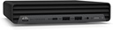 HP EliteDesk 800 G6 DM / Intel Core i5-10500 / RAM 8 Go DDR4 / SSD 256 Go M.2 NVMe / Clavier QWERTY, Avec Souris / Emballage d'origine / Reconditionné Grade A - Garantie 1 An Fournisseur