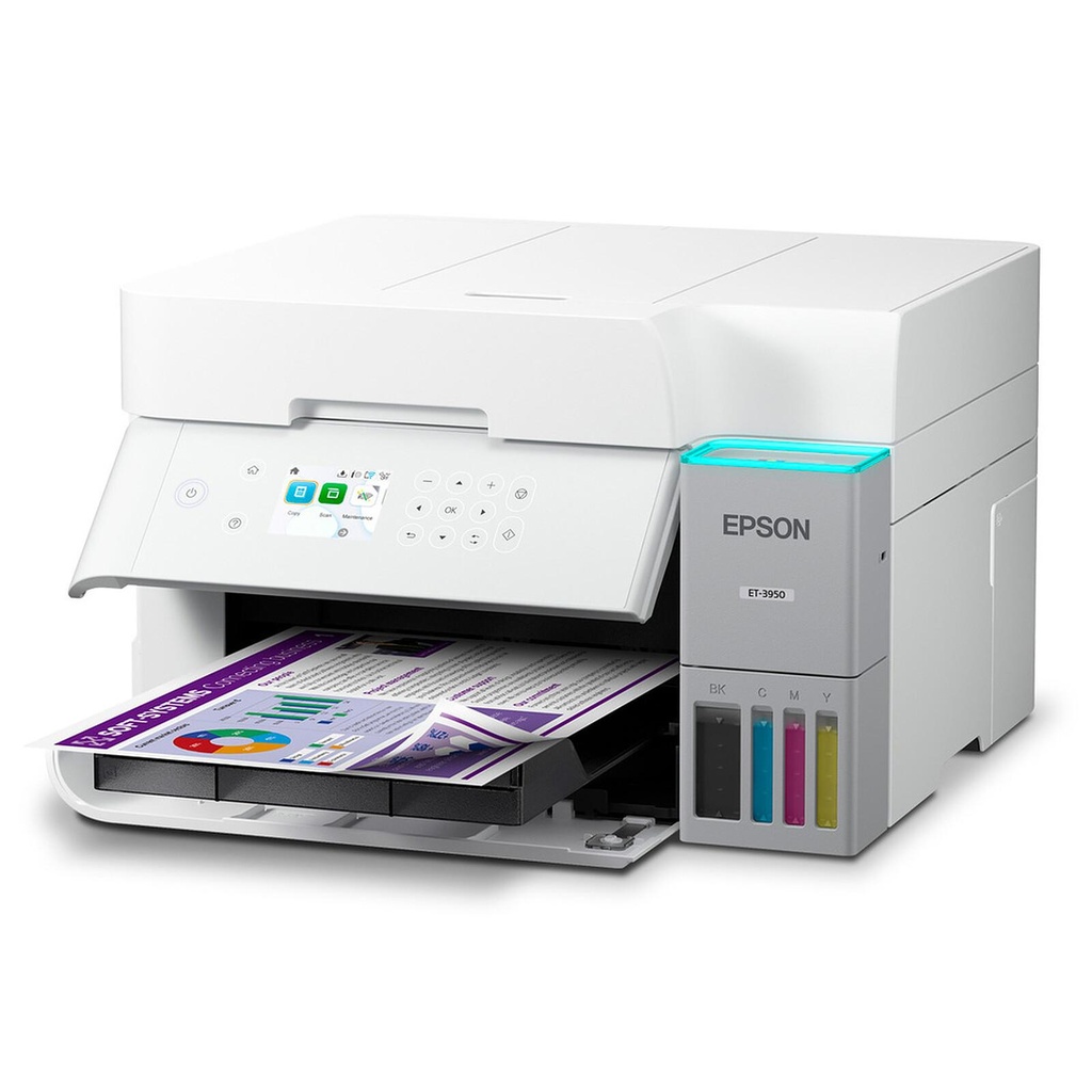 [C11CL43402] EPSON EcoTank ET-3950 Inkjet MFP A4 18ppm ISO USB WLAN Wi-Fi