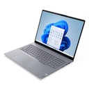 Lenovo ThinkBook 16 G8 IAL / Intel Core Ultra 5 225U 12C(2P+8E+2LPE)/14T / RAM 16 Go DDR5-5600 / SSD 512 Go M.2 NVMe / Écran 16" IPS WUXGA 1920x1200 / Windows 11 Pro / Garantie 1 An Constructeur