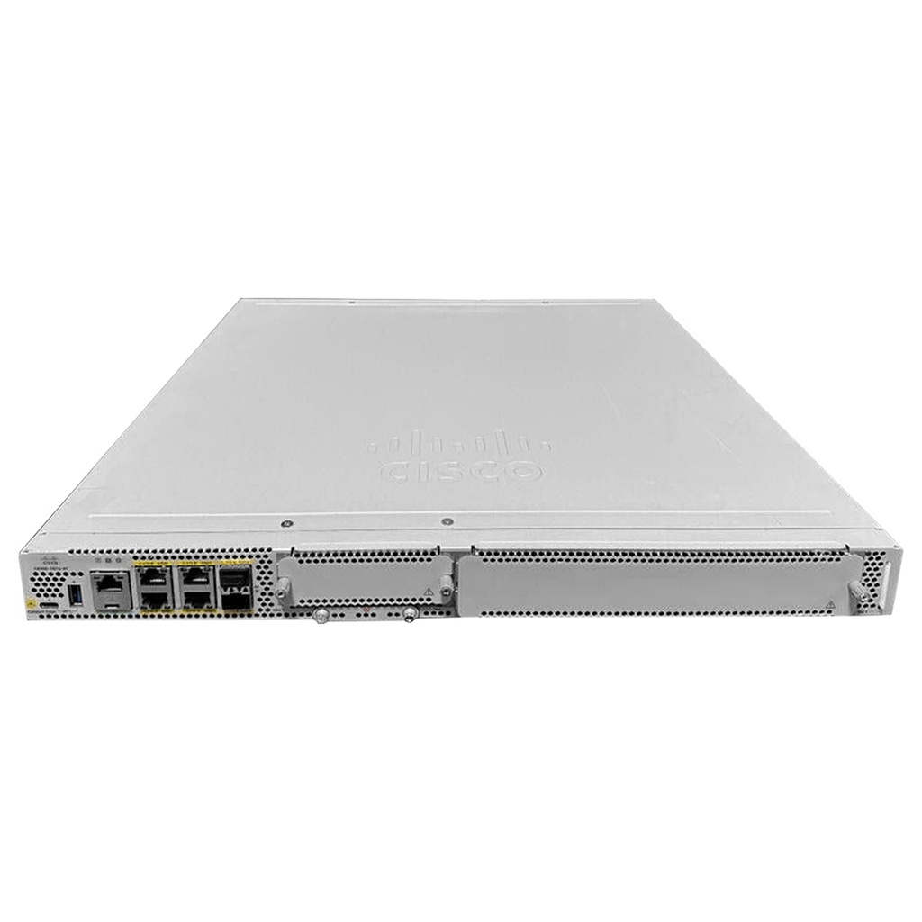 [C8300-1N1S-4T2X] CISCO CATALYST C8300-1N1S-4T2X ROUTER / C8300 1RU w/ 10G WAN (1 SM slot and 1 NIM slot, and 2 x 10-Gigabit Ethernet and 4 x 1-Gigabit Ethernet ports)
