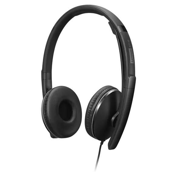 [4XD1M39029] LENOVO - Gen 2 - Micro-casque - sur-oreille - filaire - USB-C - noir - certifié Zoom