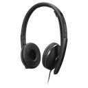 LENOVO - Gen 2 - Micro-casque - sur-oreille - filaire - USB-C - noir - certifié Zoom