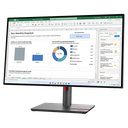 Lenovo ThinkVision P27h-30 / 27" QHD 2560x1440 Display / WLED IPS / 60Hz, 4ms / USB-C, DisplayPort, HDMI / USB Hub, RJ45 / VESA Mount + Tiny Series M / Tilt, Height, Pivot, Rotation / 3 Years Manufacturer Warranty