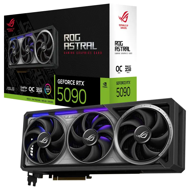 [90YV0LW0-M0NA00] Asus GeForce RTX 5090 ROG Astral OC 32GB GDDR7 512 bit DLSS4