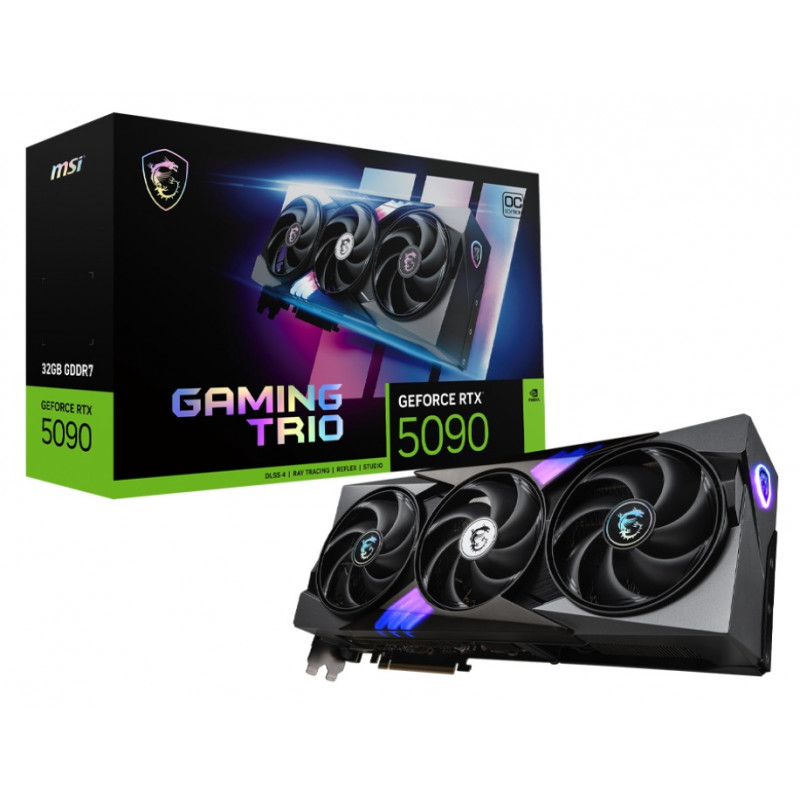 [912-V530-014] MSI GeForce RTX 5090 32 Go GDDR7 GAMING TRIO OC