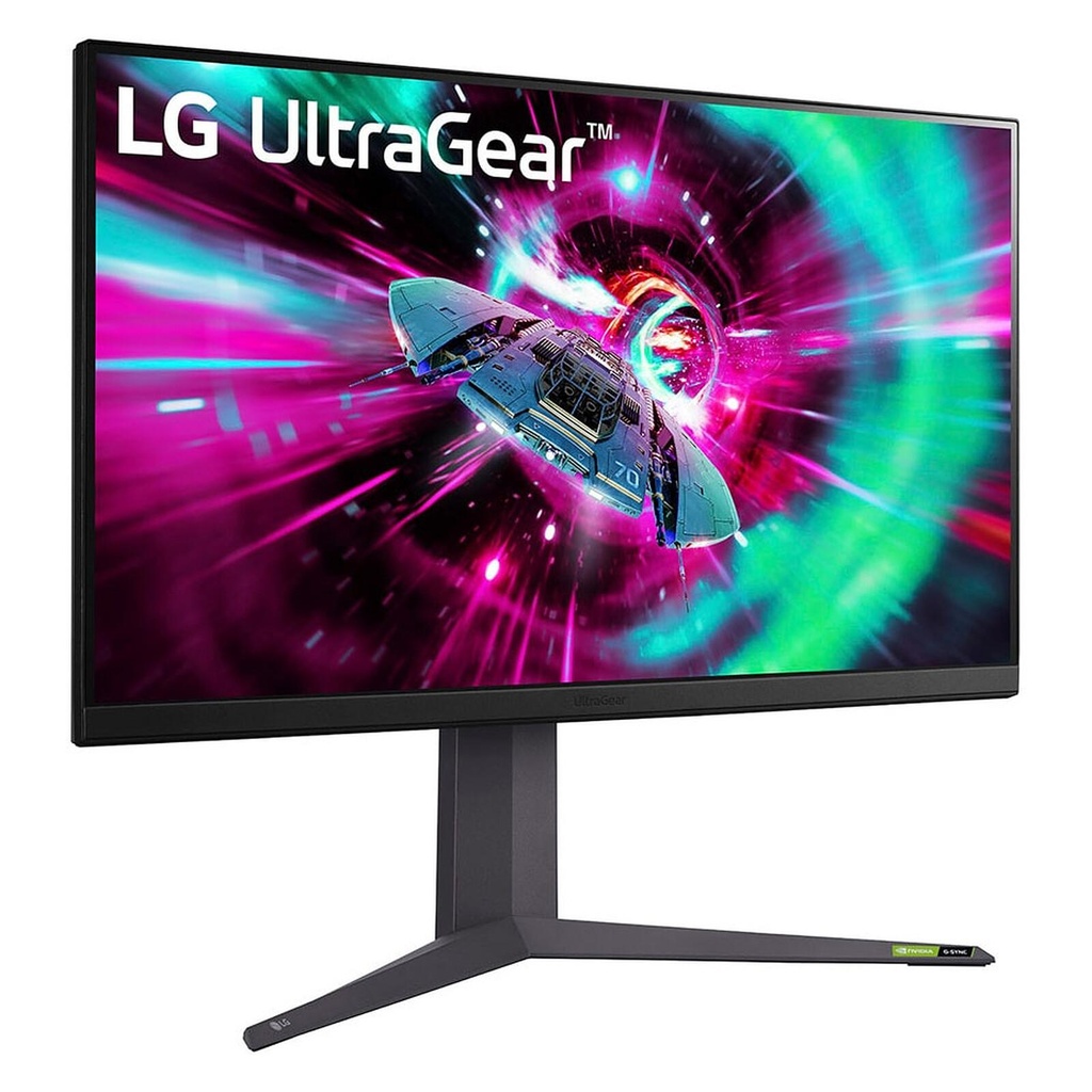 [32GR93U-B.AEU] LG UltraGear Gaming 32GR93U-B / 31,5" 4K 3840x2160 / TFT IPS / 144Hz 1ms / HDMI (x2), DisplayPort / Inclinaison, Hauteur, Pivot / HUB-USB / Garantie 2 Ans Constructeur