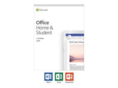 Microsoft Office Famille et Etudiant 2019 Français - Version Boite - 1 PC/Mac