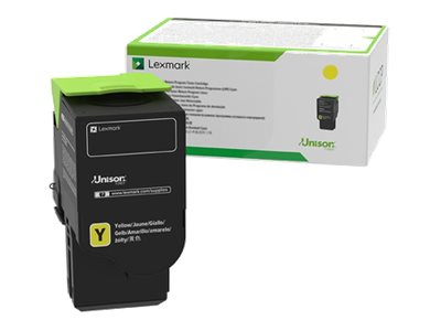 LEXMARK Laser toner 78C2UYE yellow - Unit - very high capacity 7000 pages