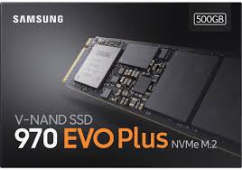 [MZ-V7S500BW] Disques SSD Internes SAMSUNG SSD970 EVO PlusM.2 500GB PCIe Gen3.0 x4