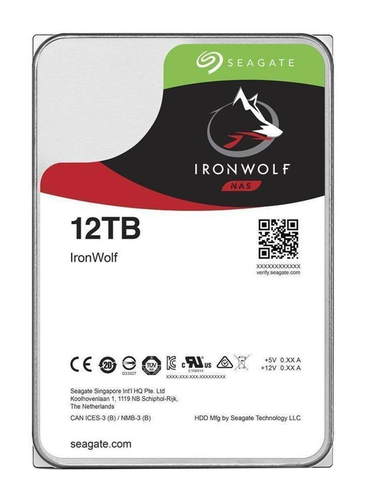 [ST12000VN0008] Disque dur interne 3.5" Seagate 12To SATA III 256Mo IronWolf ST12000VN0008
