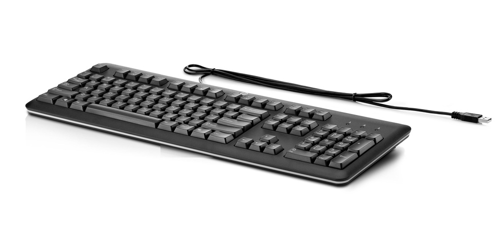 HP Clavier USB Noir AZERTY OEM