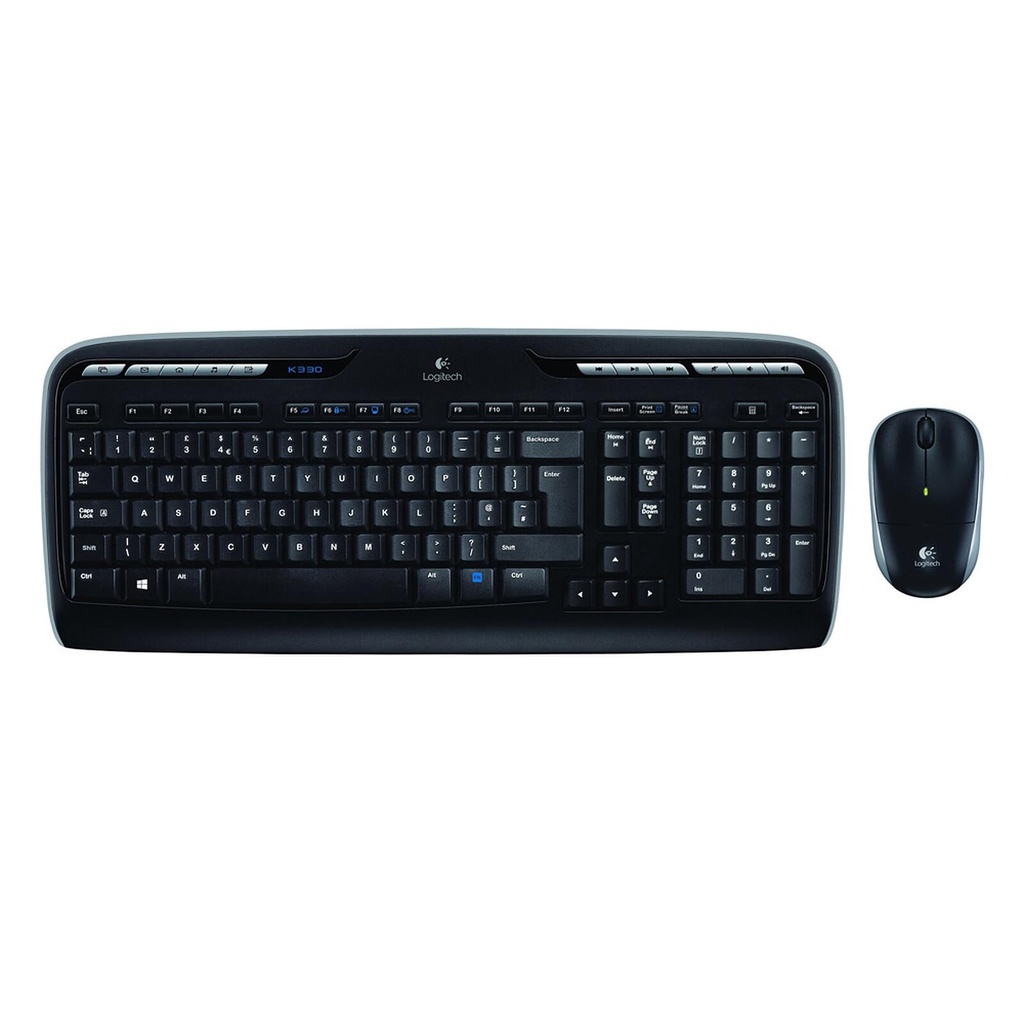 [920-003968] KIT LOGITECH MK330 sans fil Noir Retail 920-003968