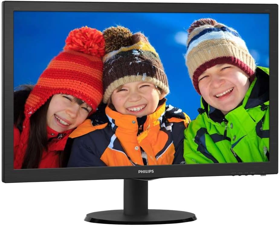 [223V5LSB2/10] Philips Moniteur 223V5LSB2/10 / 21.5" FHD 1920*1080 / WLED TFT / 60Hz 5ms / VGA / Inclinaison / Garantie Constructeur