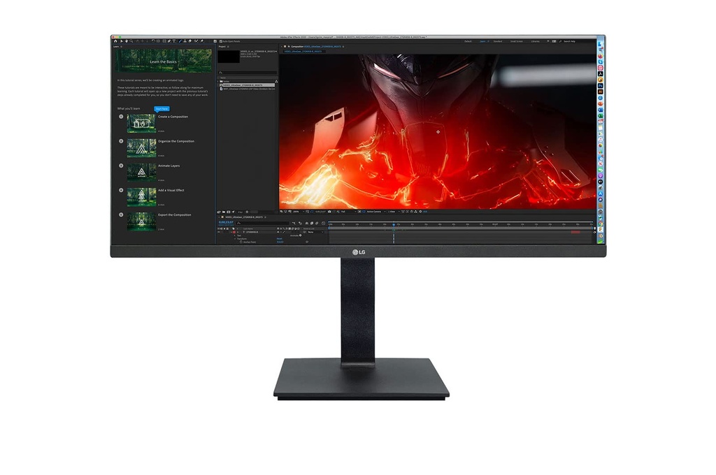 [29BN650-B] LG UltraWide 29BN650-B / 29" Wide FHD 2560x1080 / AH-IPS / 75Hz 5ms / HDMI (x2), DisplayPort / Inclinaison, Hauteur / Hauts parleurs / Garantie 2 Ans