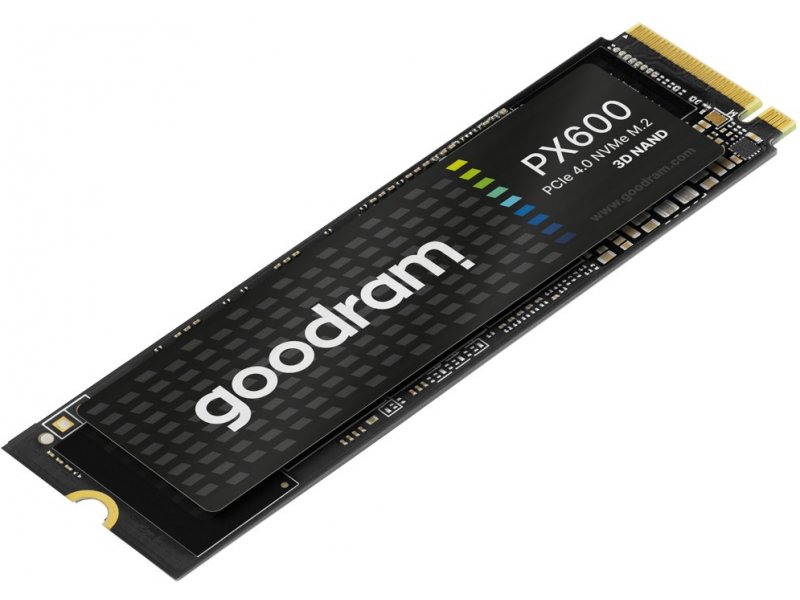 [SSDPR-PX600-1K0-80] GOODRAM PX600 / SSD 1 To 3D NAND / M.2 2280 NVMe - PCIe 4.0 x4 / Read 5000 MB/s - Write 4200 MB/s / 3 Years Manufacturer Warranty