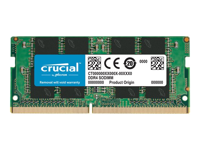[CT8G4SFRA32AT] Mémoire RAM - Crucial 8Go (8Go x1) SODIMM DDR4 3200MHz CL22 - Garantie à vie
