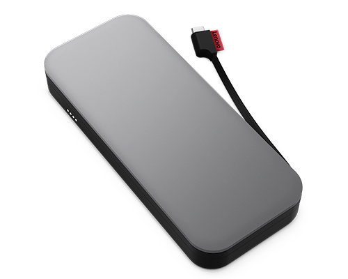 [40ALLG1WWW] Lenovo Go Batterie Lithium-Ion (Li-Ion) 10000 mAh Noir, Gris