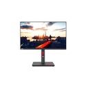 Lenovo ThinkVision P24h-30 Led display 60.5 cm 23.8 2560 x 1440 pixels QUAD HD black - RJ45 docking station - Open box - plastic molding impact