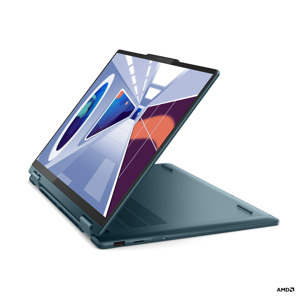 [83DK0082FR-B] Lenovo Yoga 7 2-in-1 14AHP9 / AMD Ryzen 7 8840HS 8C/16T / PC IA / RAM 16 Go LPDDR5x-6400 / SSD 512 Go M.2 NVMe / Écran OLED 14" WUXGA 1920x1200 Tactile Multitouch / Windows 11 Home / Reconditionné Grade Bronze - Garantie 1 An Fournisseur