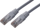 MCL NETWORK CABLE CAT 5E RJ45 F/UTP - 3M - GREY