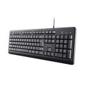 Trust TK-150 Filaire Noir - Non rétroéclairé - USB 2.0 Azerty