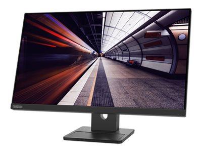 [63EDMAT2EU] Lenovo ThinkVision E24-30 / 24" LED Full HD IPS 1920x1080 / 100Hz; 4 ms / HDMI, VGA, DisplayPort / haut-parleurs / Hauteur, pivot (rotation), pivotant, inclinaison / Anti-éblouissement / Garantie 3 Ans Constructeur