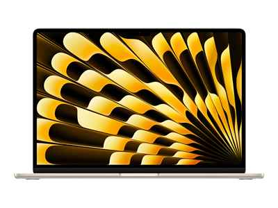 [MXD33FN/A] Apple MacBook Air M3 15" / M3 CPU 8 coeurs, GPU 10 coeurs,  Neural Engine 16 coeurs / RAM 16 Go / SSD 512 Go / Écran 15.3" IPS 2880 x 1864 (WQXGA+) / Couleur Lumière stéllaire / Garantie 1 An Apple