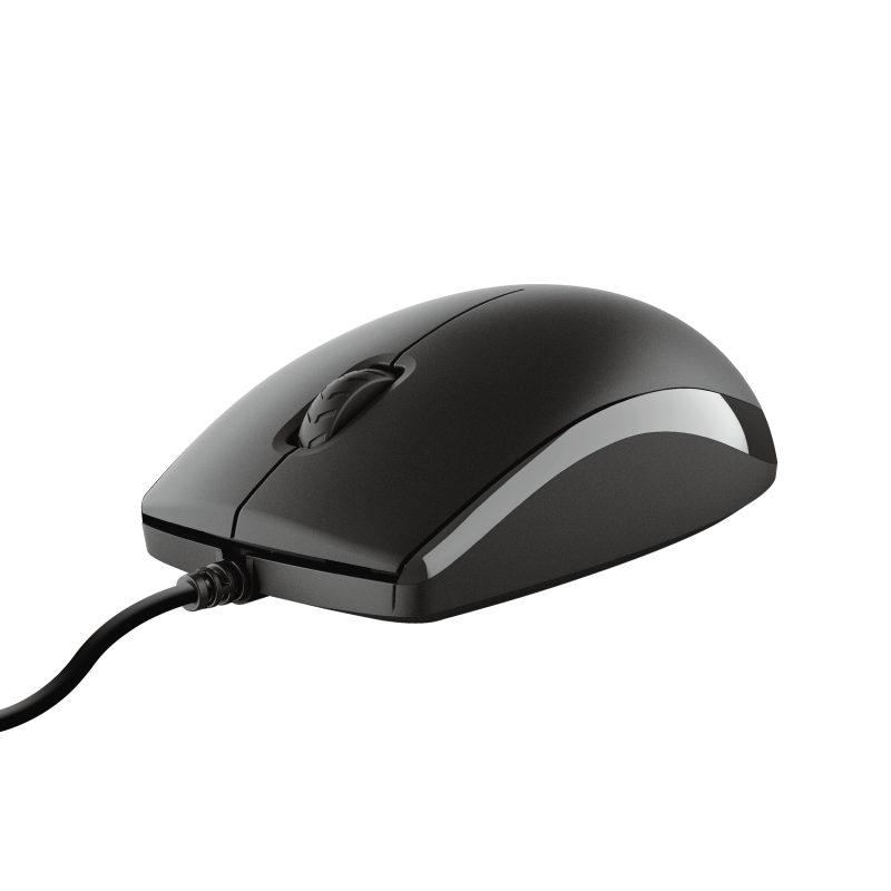 [TKM-250-BQ] Trust TKM-250 keyboard Mouse included USB AZERTY French Black