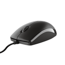 Trust TKM-250 clavier Souris incluse USB AZERTY Français Noir