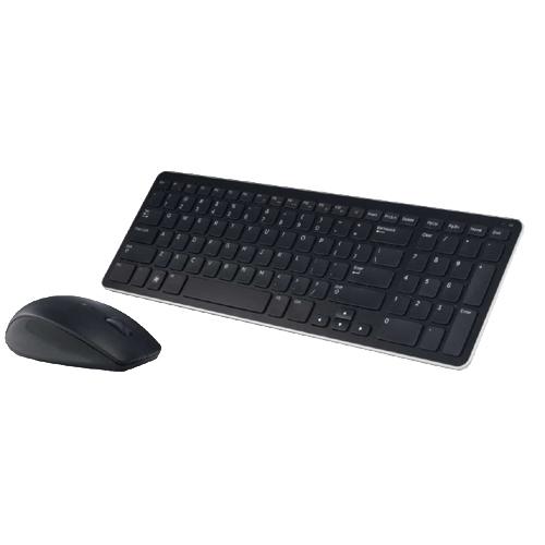 DELL KM713 clavier Souris sans fil (Dongle USB-A) - Universel AZERTY français - Noir