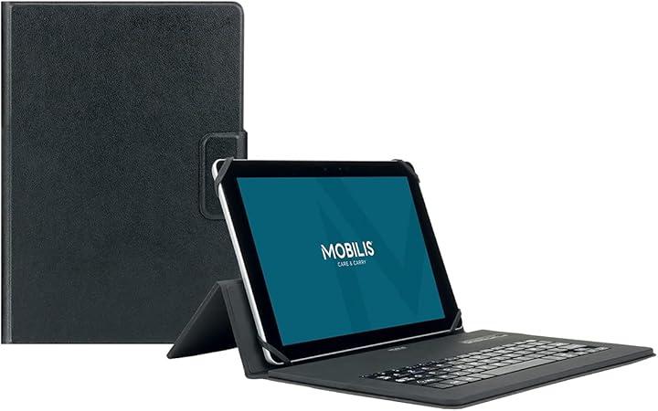 [Q48025-WP] Mobilis universal - Clavier et étui 9-11" bluetooth AZERTY